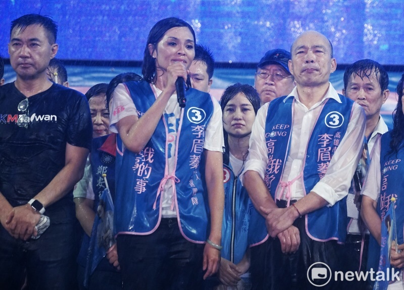 國民黨主席江啟臣（圖左）透露前高雄市長韓國瑜（圖右）曾在2020大選期間，找他談過副手一事。 圖：張良一/攝（資料照）