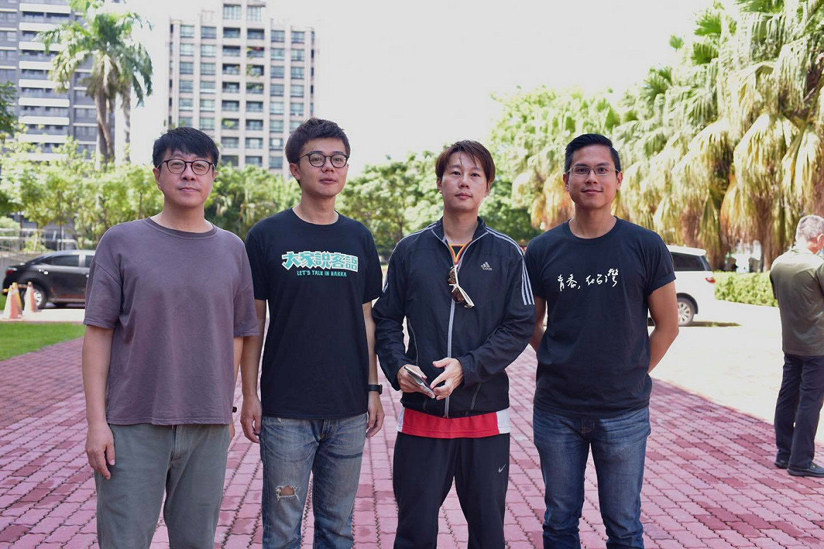 「罷韓四君子」合體投票。 圖/Wecare高雄