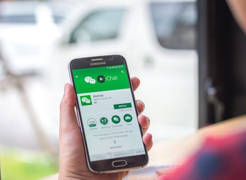 美國商務部下令，自20日起禁止境內下載TikTok、WeChat，理由是這兩款app構成國安威脅。 圖：取自官方臉書