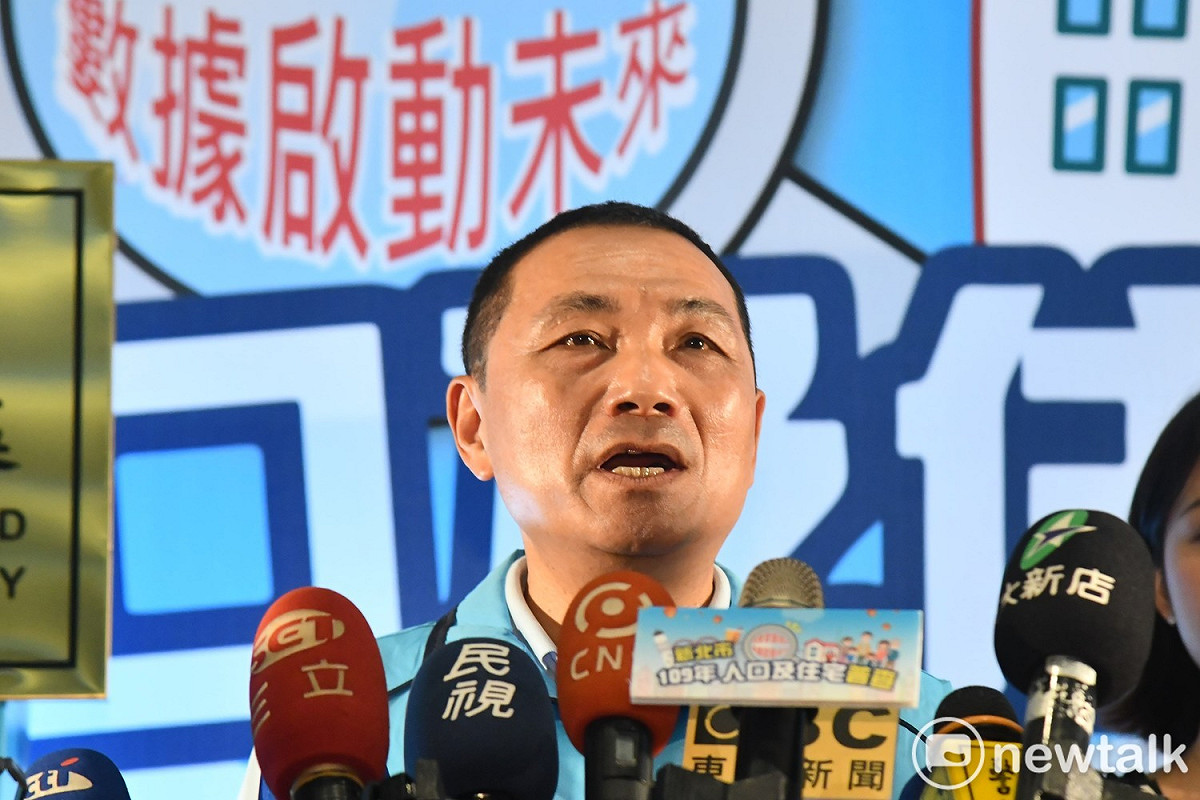 侯友宜認為，國民黨現階段仍在改革中，希望大家好好支持現任黨主席江啟臣。 圖：林昀真／攝