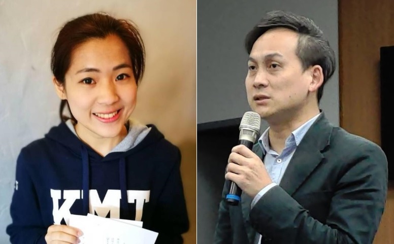 國民黨台北市議員徐巧芯（左）、國民黨新北市議員葉元之（右）。 圖：翻攝徐巧芯臉書、黃建豪/攝（合成圖）