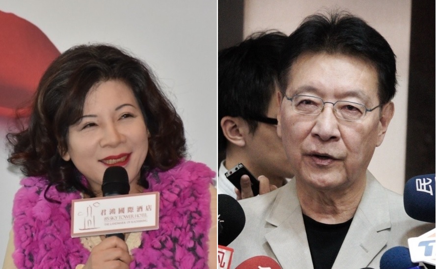 陳文茜、趙少康。 圖：新頭殼合成