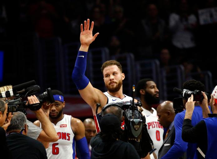 活塞球星Blake Griffin。 圖／美聯社／達志影像