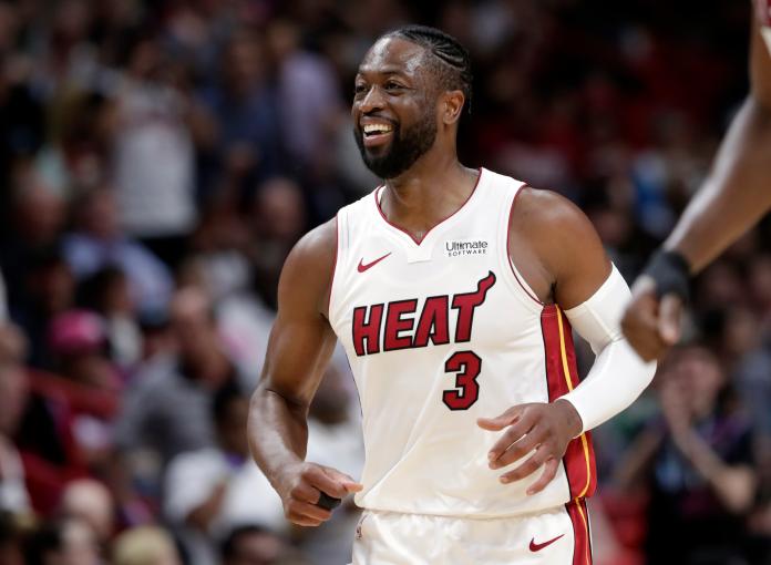 熱火球星Dwyane Wade 圖／美聯社／達志影像