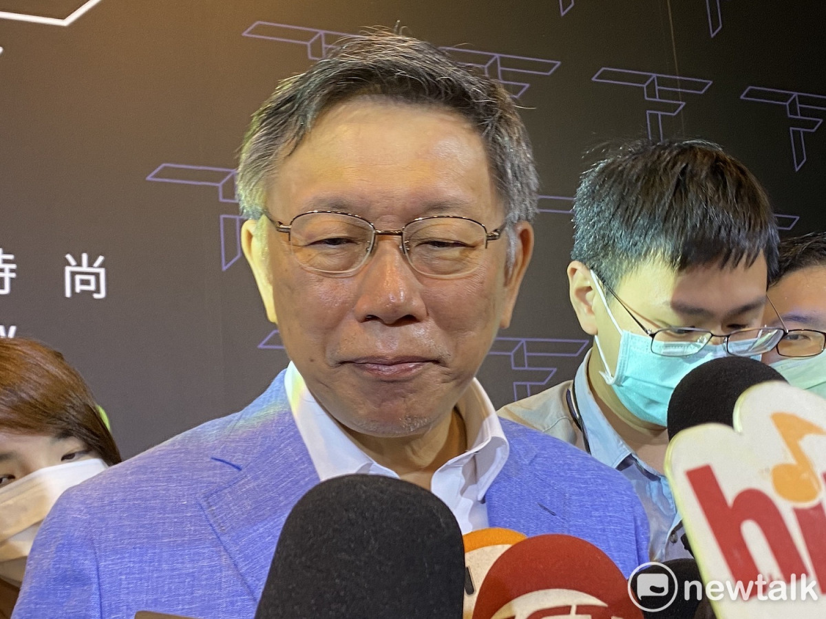 台北市長柯文哲。 圖：周煊惠 ／攝