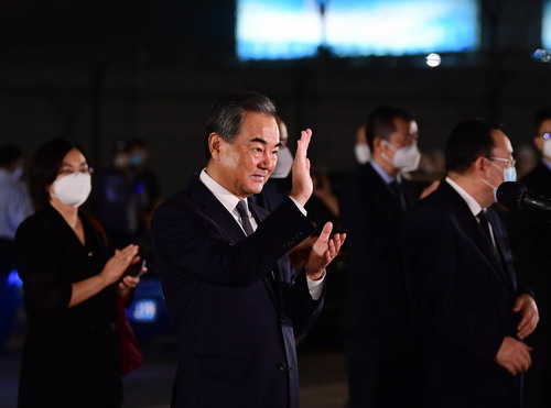 中國外交部長王毅。 圖：翻攝自中國外交部