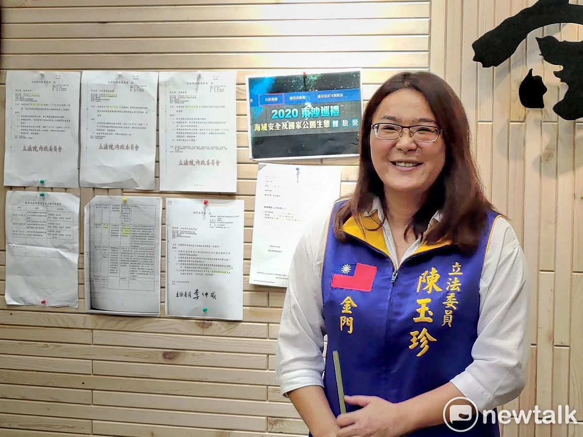 國民黨立委陳玉珍。 圖：黃建豪/攝
