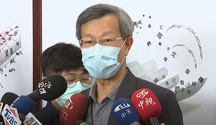 彰化縣衛生局長葉彥伯。 圖：翻攝自民視直播影片
