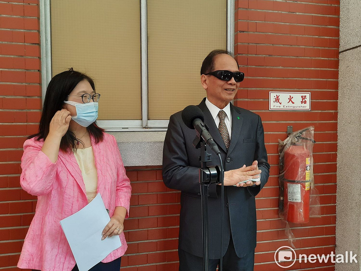 游錫堃說，朝野協商時，將提出成立修憲委員會相關事宜。 圖：陳佩君／攝