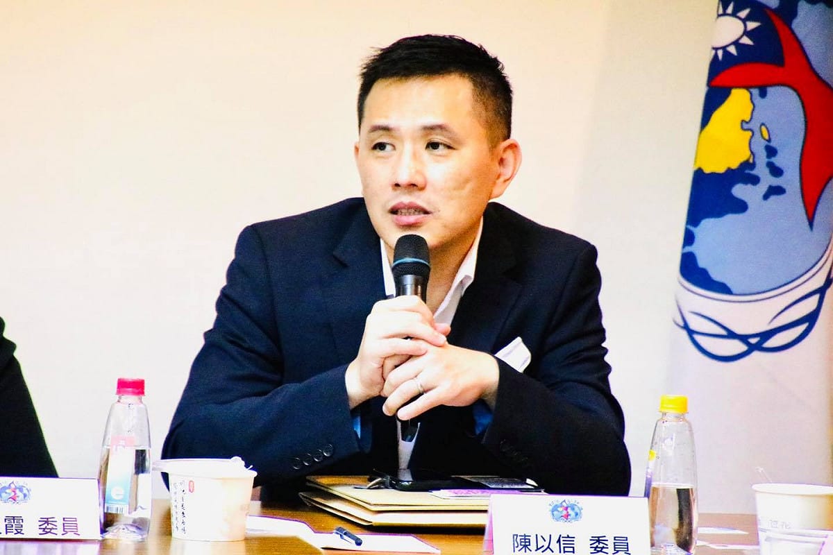 國民黨立委陳以信 圖：翻攝自陳以信臉書（資料照片）