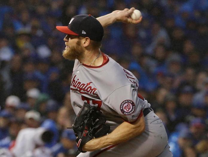 「天才小史」Stephen Strasburg。 圖／美聯社／達志影像