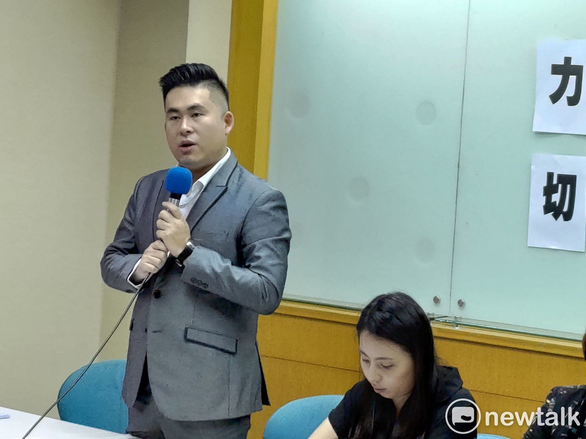 新黨發言人王炳忠。 圖：黃建豪/攝（資料照）
