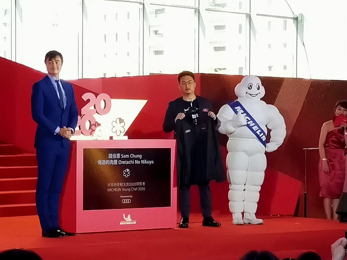 「俺達的肉屋」主廚鍾佳憲在今年也獲頒「米其林年輕主廚大獎」 唐復年/攝