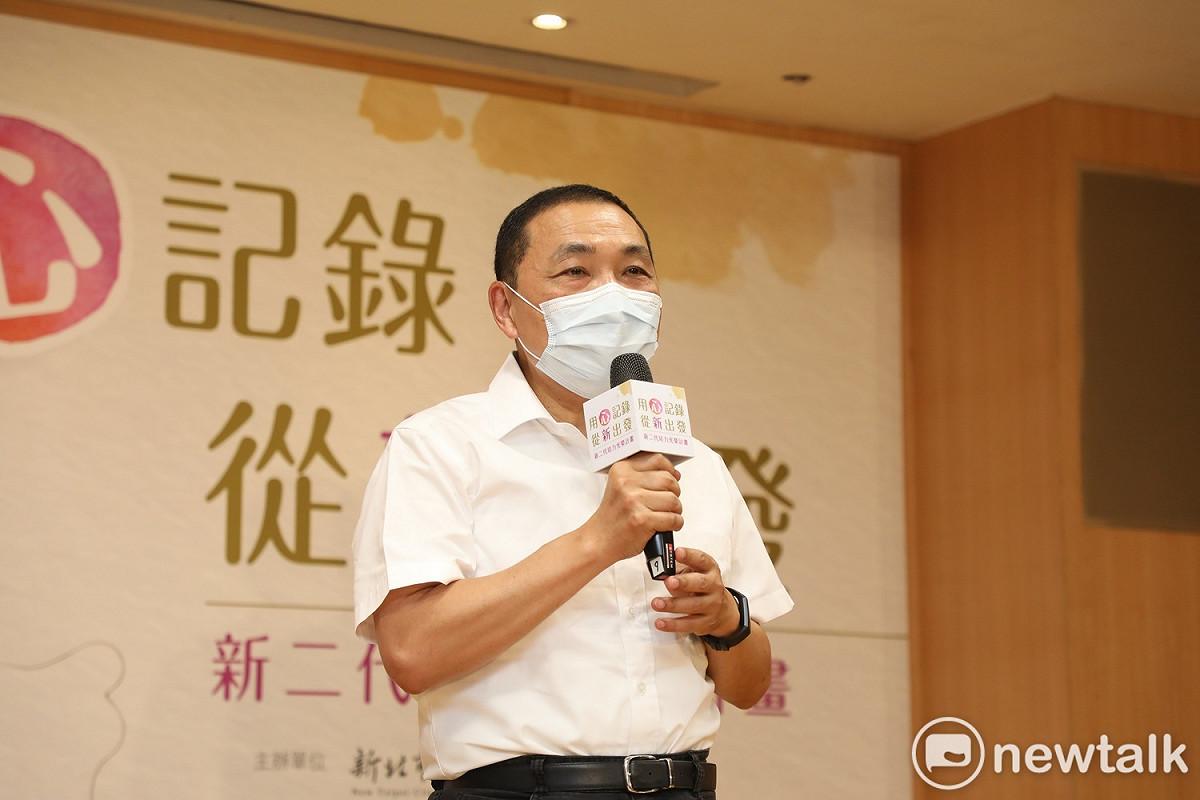 侯友宜認為面對國家，凝聚所有力量最重要，大家一定要齊心齊力往前走。 圖：林昀真/攝
