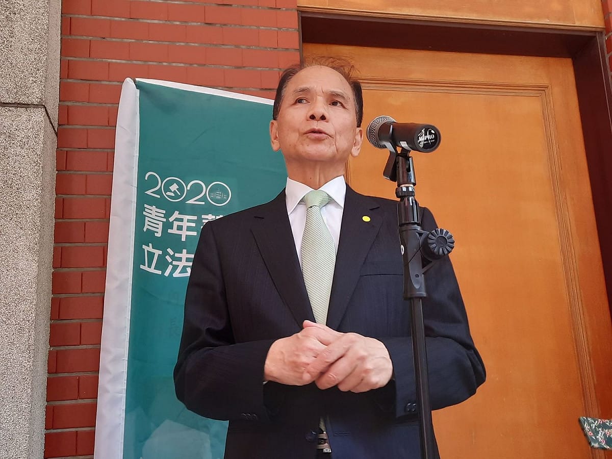 立法院長游錫堃。 圖 : 陳佩君/攝