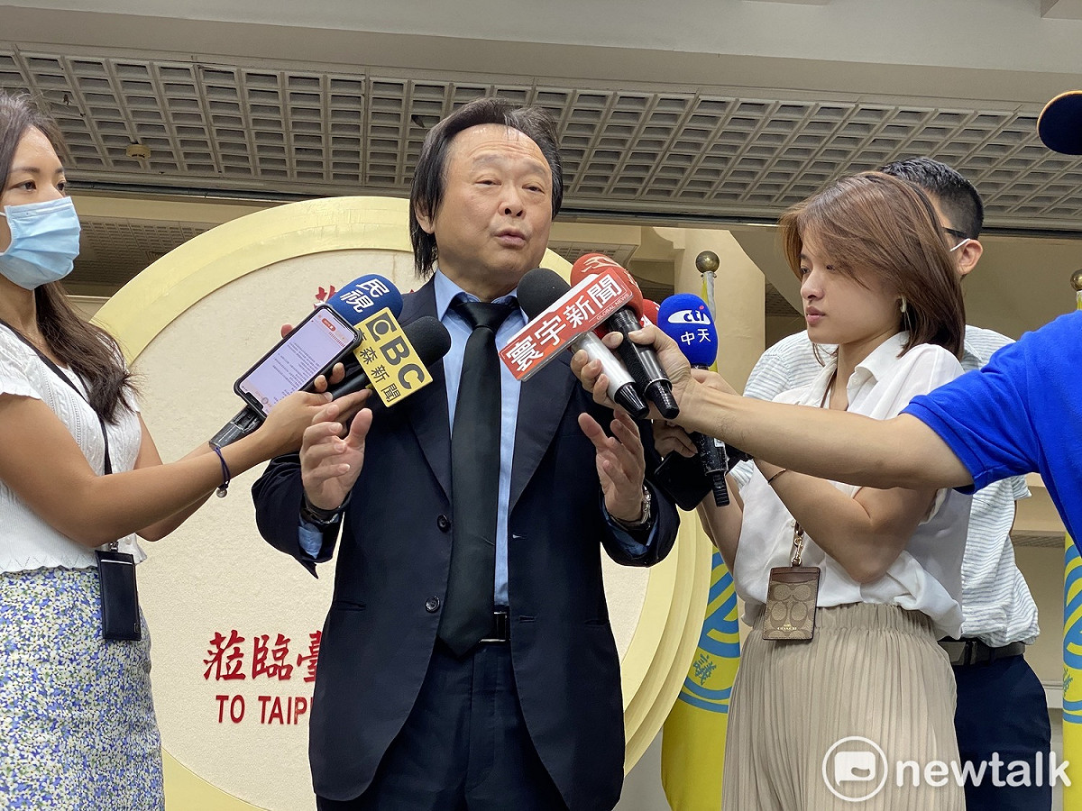 民進黨台北市議員王世堅。 圖：周煊惠 ／攝