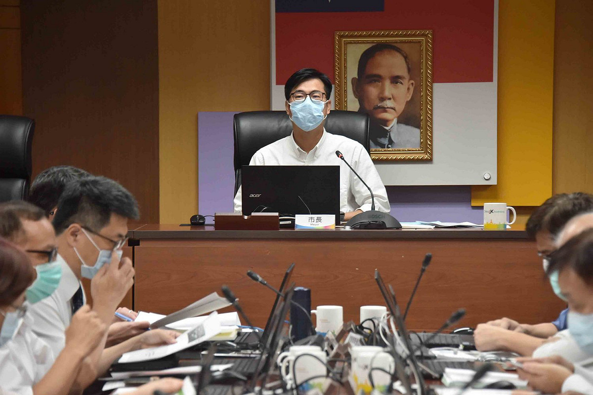 陳其邁今主持會議 圖：高雄市政府/提供