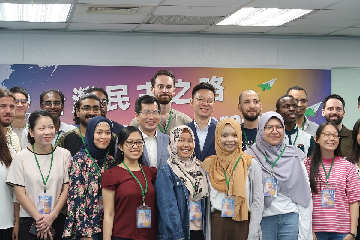 民進黨舉辦第三屆的台灣民主之路暑期營隊。 圖：林朝億/攝