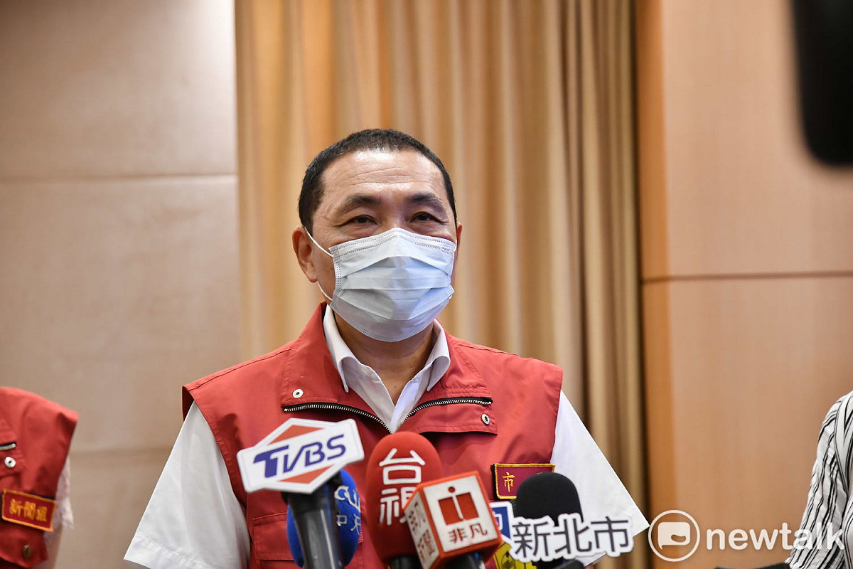 侯友宜今晚將宴請新北市籍立委，除了溝通新北建設意見，也希望立委多向中央爭取預算建設新北市。 圖：林昀真/攝