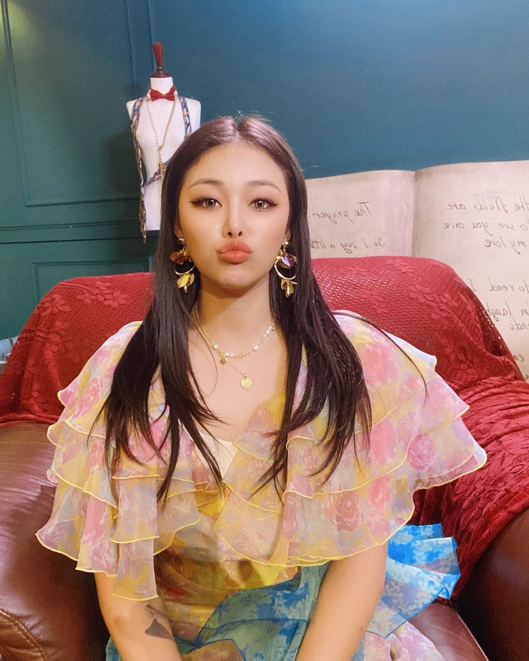 Cheetah留起長髮、妝容變淡，網讚「媲美女團顏值」。 圖：翻攝自Cheetah IG