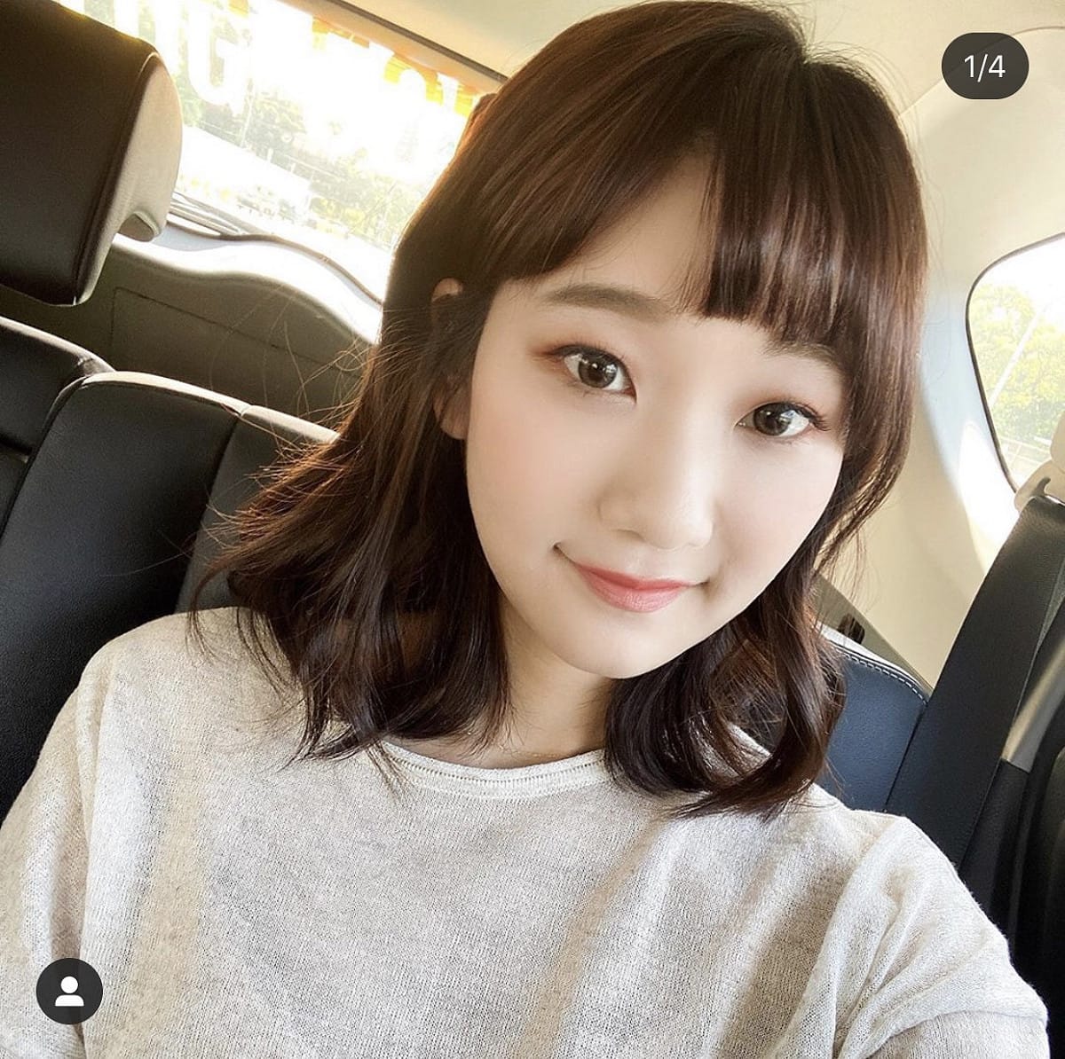 愛莉莎莎平時有化妝打扮後的樣子。 圖：翻攝Instagram