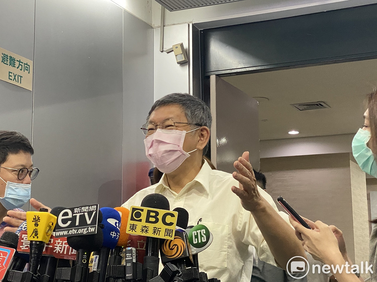 台北市長柯文哲。 圖：周煊惠 ／攝