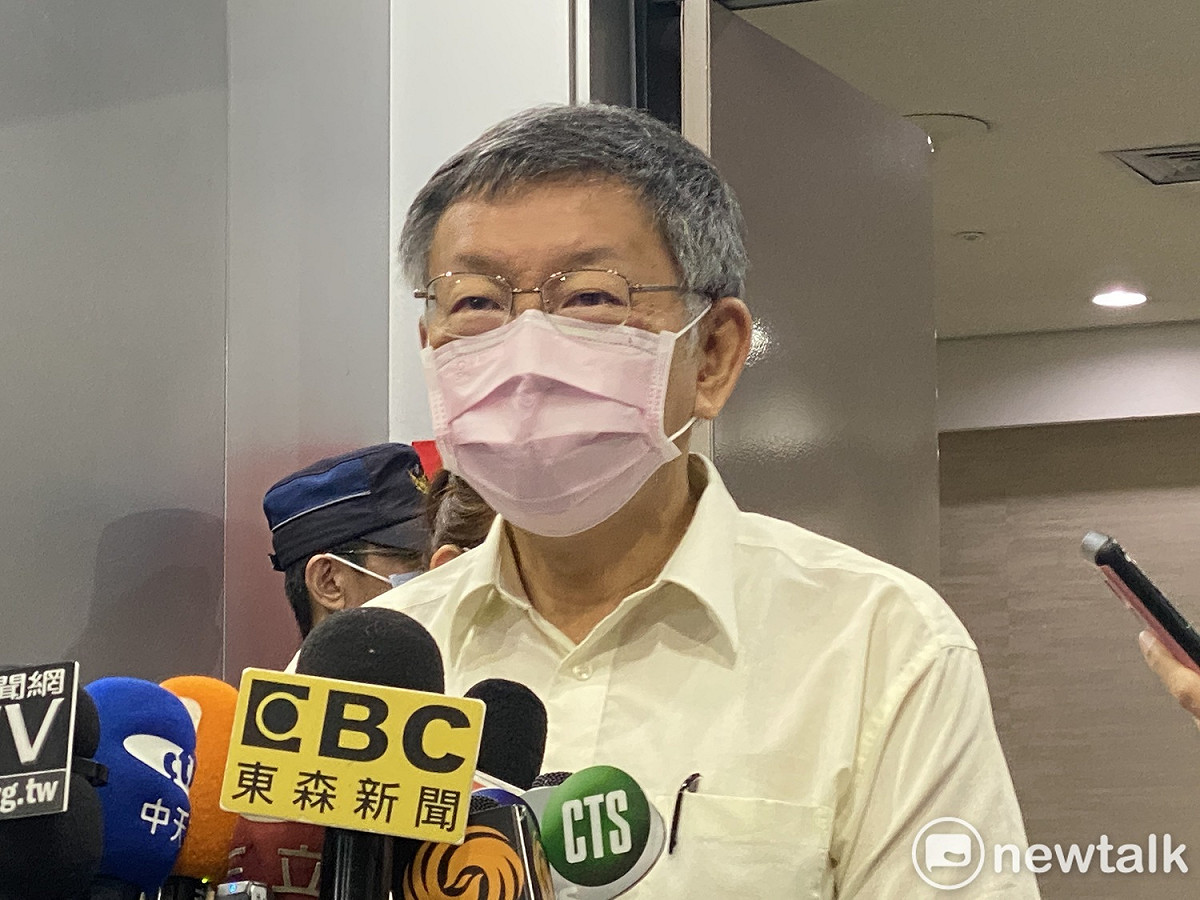 台北市長柯文哲。 圖：周煊惠 ／攝（資料照）