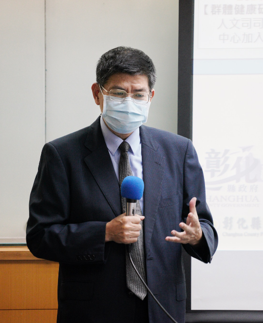彰化縣抗體血清計畫主持人詹長權。 圖：張良一/攝