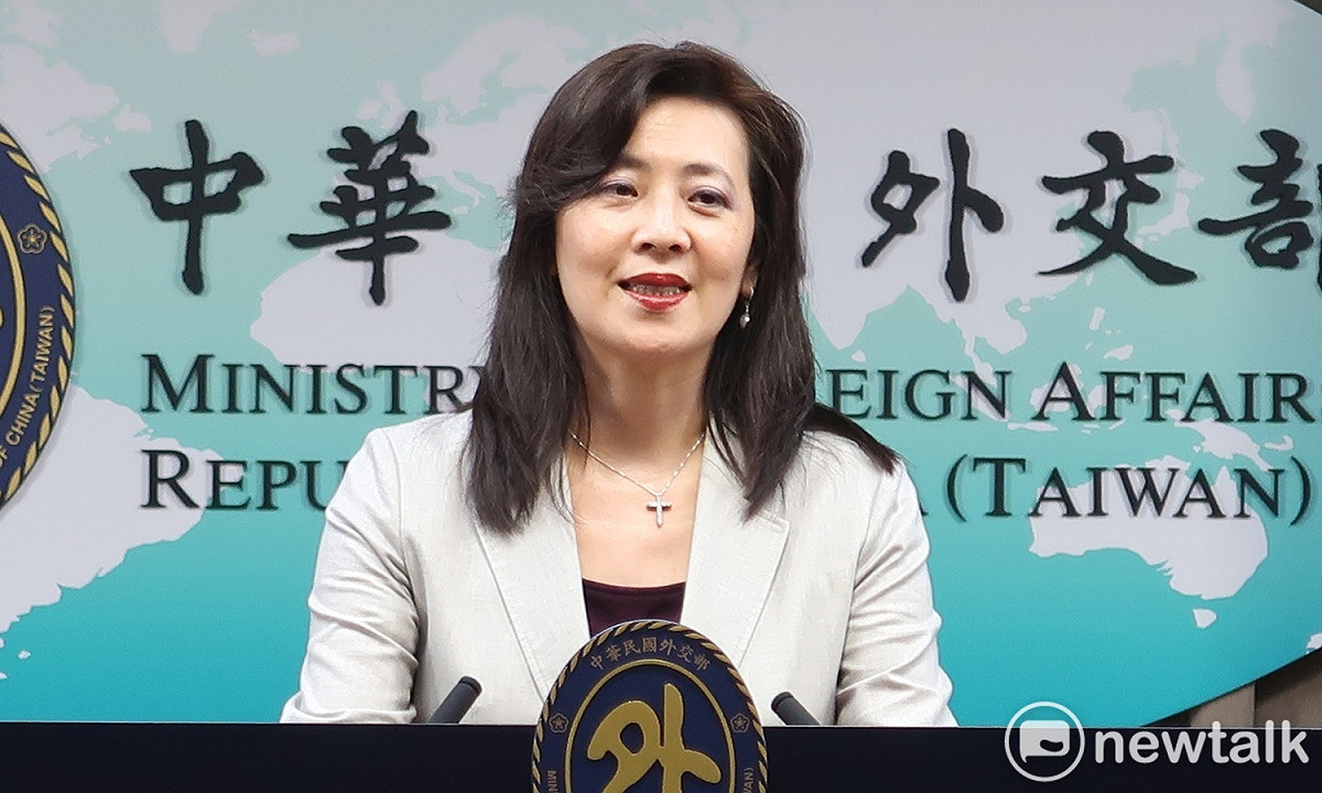 外交部發言人歐江安。 圖：林朝億／攝（資料照片）