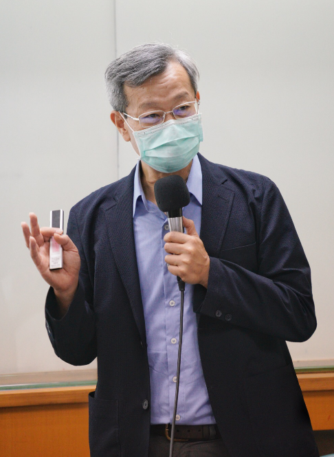 彰化縣衛生局長葉彥伯。 圖：張良一/攝