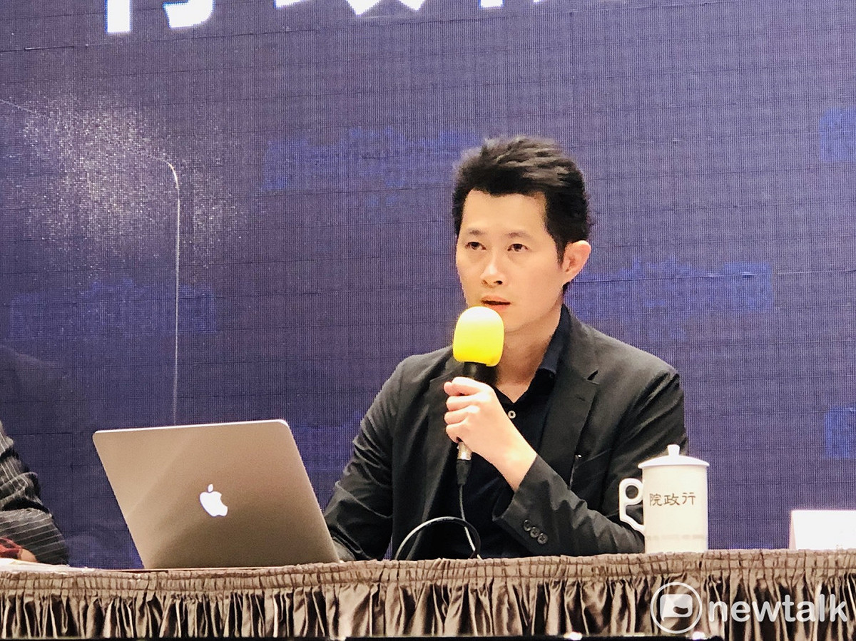 行政院發言人丁怡銘。 圖：謝莉慧/攝