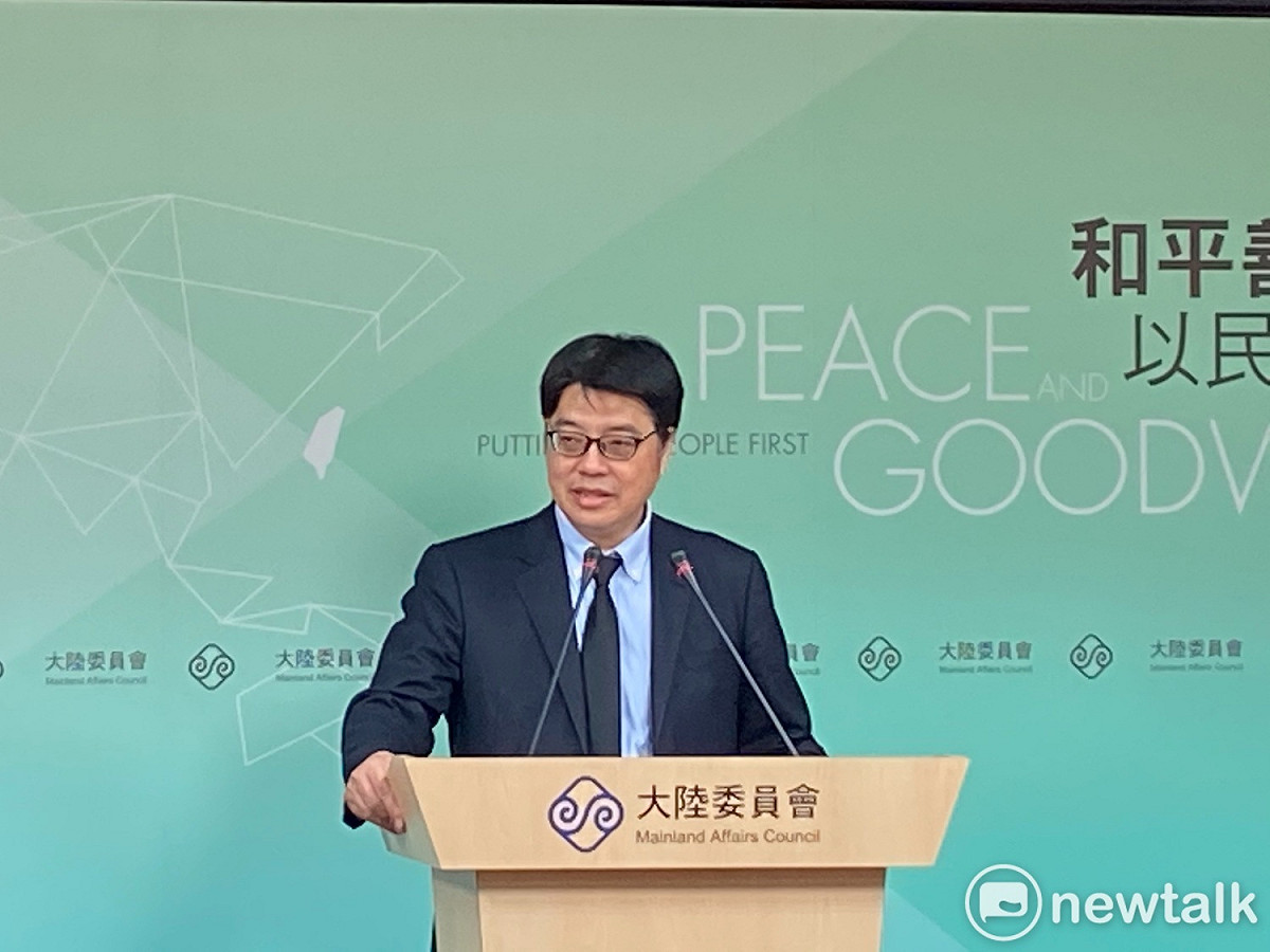 陸委會副主委兼發言人邱垂正。 圖：謝莉慧/攝