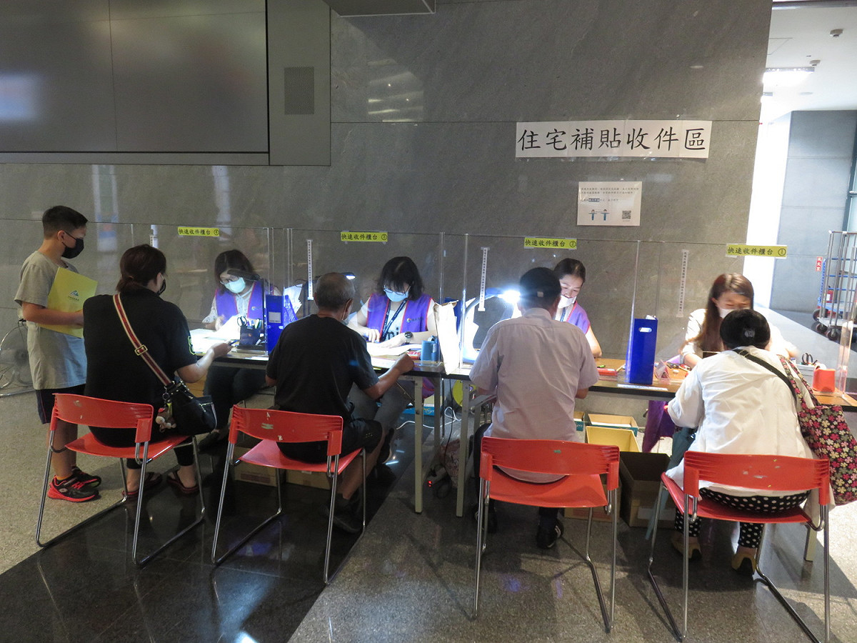 民眾申請租屋補貼受理情形。 圖：新北市政府城鄉發展局/提供