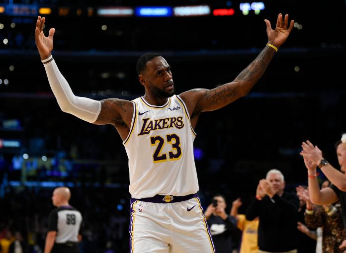 LeBron James。 圖／美聯社／達志影像