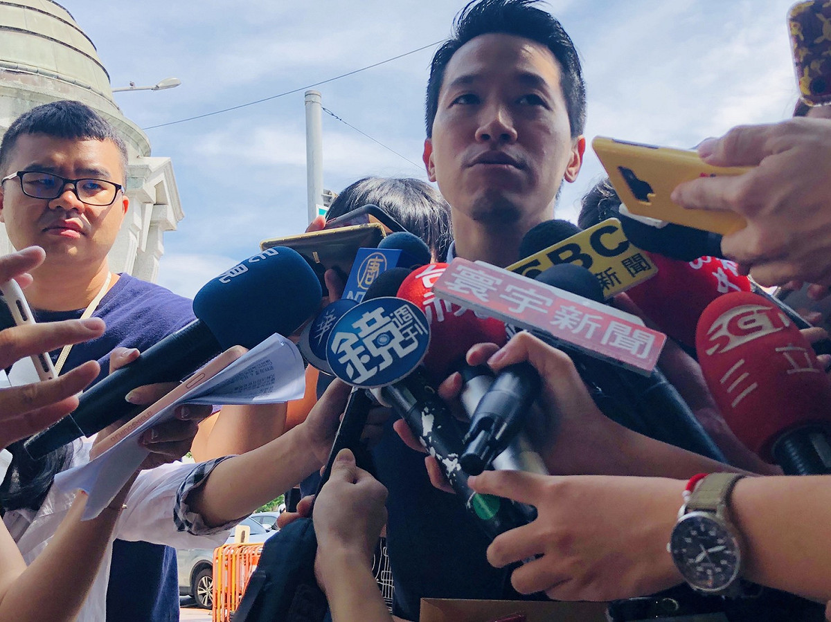 開放美牛豬進口 首戰即終戰！何志偉：台豬、美豬終將一戰。 圖：謝莉慧攝