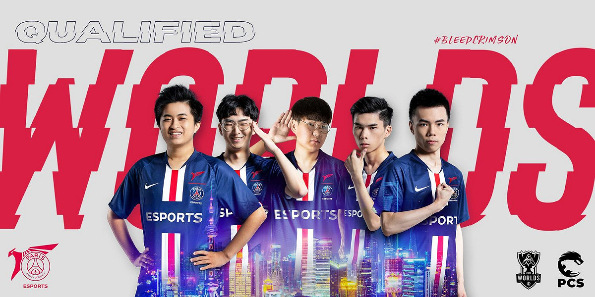 PSG率先拿下PCS賽區世界大賽第一張晉級門票。 圖：翻攝自PSG粉專