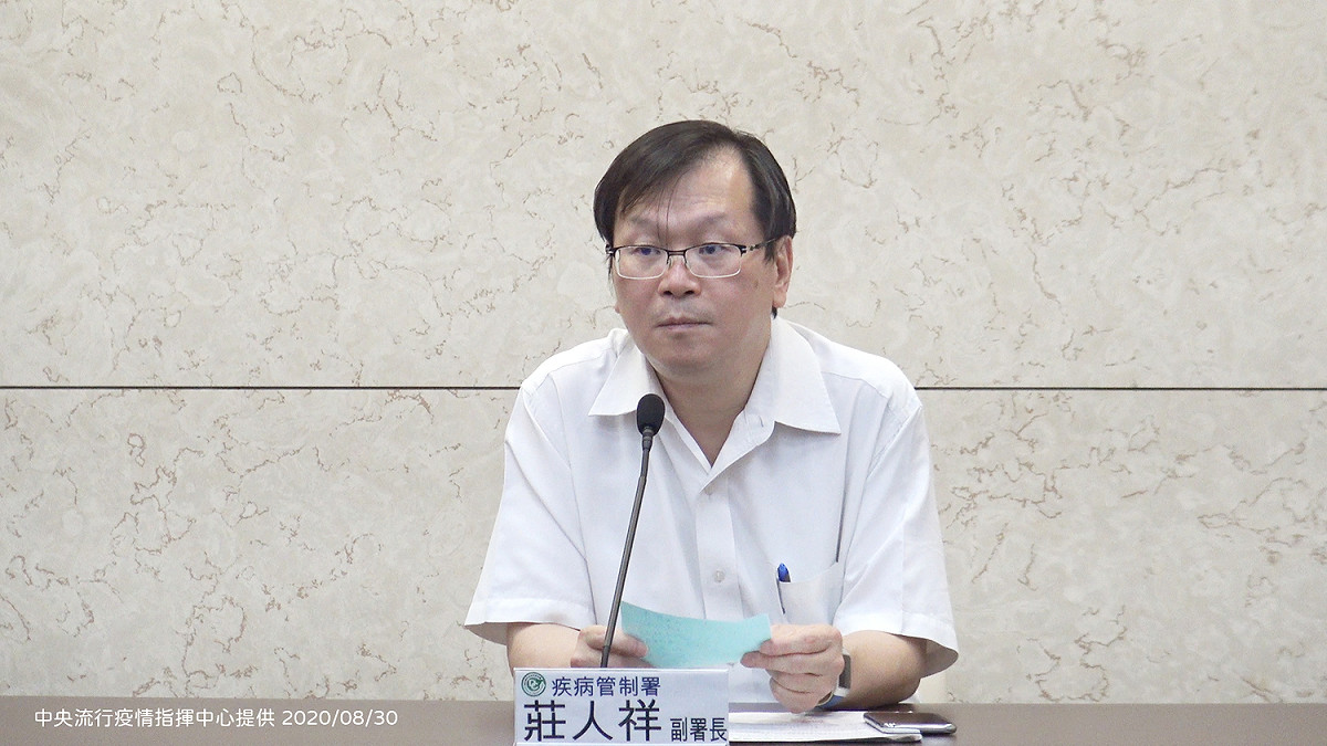中央疫情指揮中心發言人莊人祥今（30）表示，上海有一例國人被檢驗為陽性，為一名20多歲國人。 圖：中央流行疫情指揮中心/提供