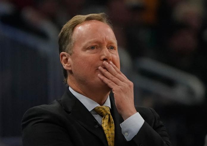 公鹿隊主帥Mike Budenholzer。 圖／美聯社／達志影像