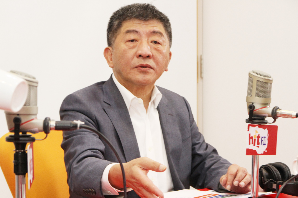 衛福部長陳時中。 圖：Hit Fm《周玉蔻嗆新聞》製作單位/提供