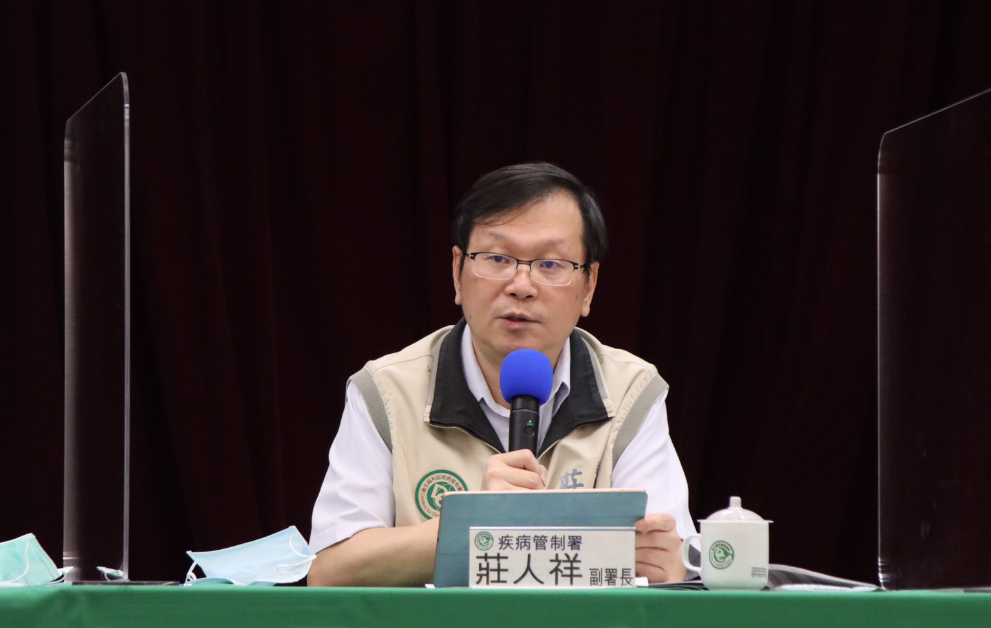 疾管署副署長莊人祥。 圖：疾管署/提供
