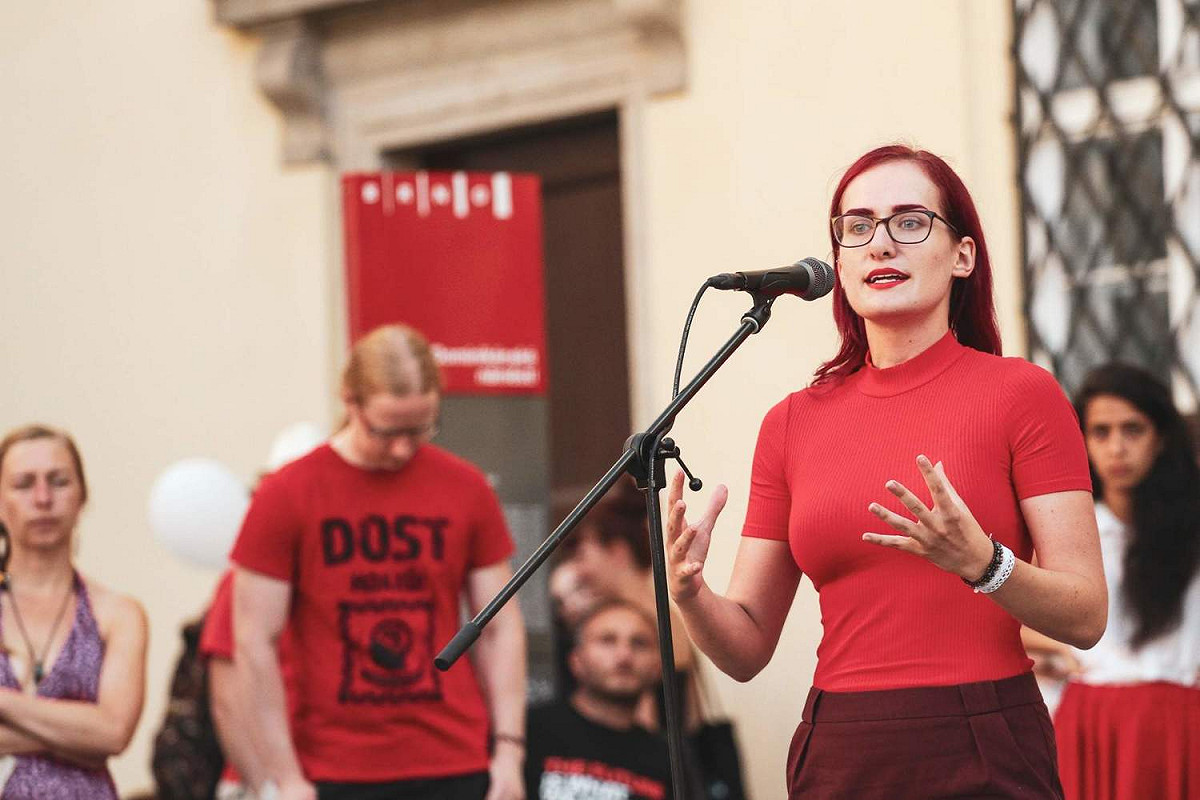 歐洲議會議員格雷葛洛娃（Markétka Gregorová）。 圖:Markétka Gregorová推特