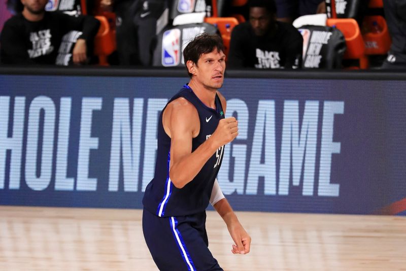 獨行俠中鋒「巨神兵」Boban Marjanovic。 圖／美聯社／達志影像