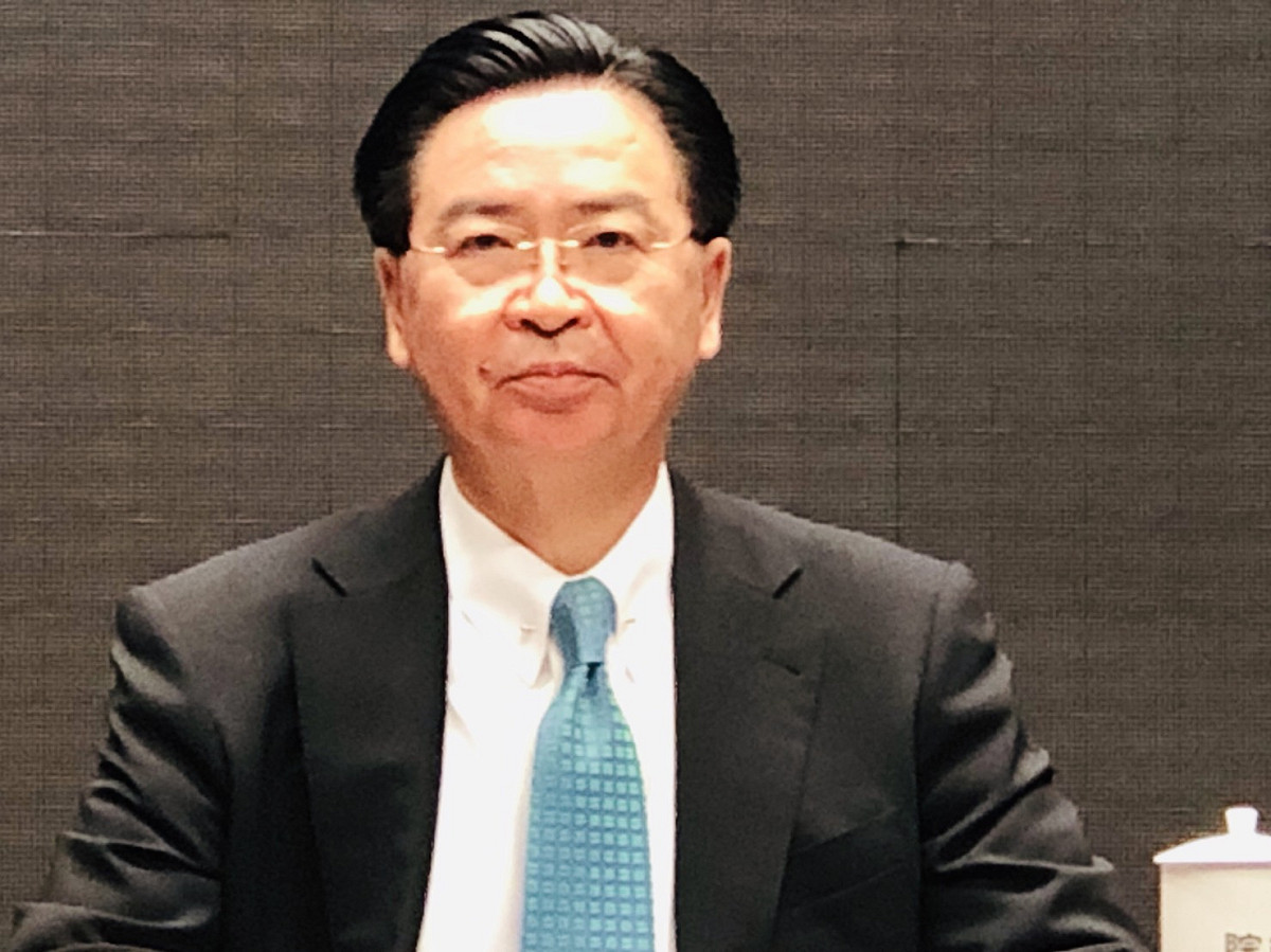 外交部長吳釗燮。 圖：謝莉慧/攝