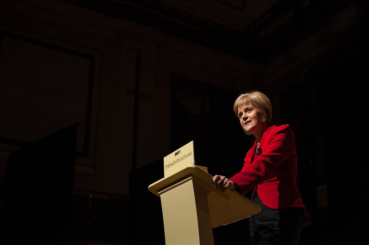現任蘇格蘭政府首長、蘇格蘭民族黨黨魁施特金（Nicola Sturgeon）。 圖：翻攝自Nicola Sturgeon 臉書(資料照)