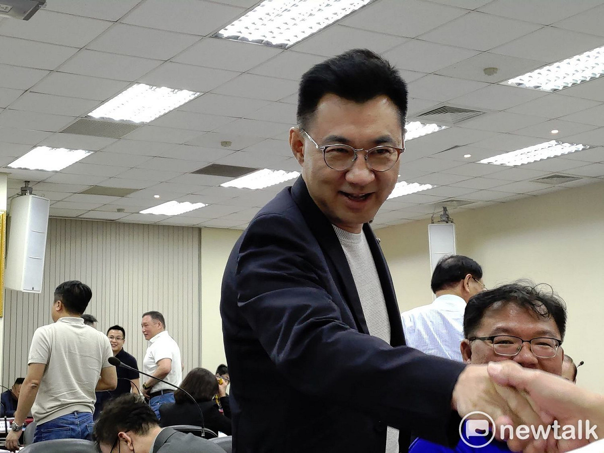 國民黨主席江啟臣。 圖：黃建豪/攝