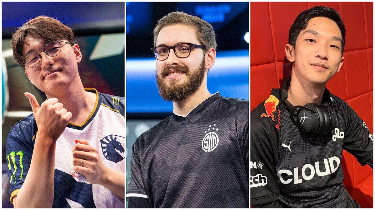 LCS 2020夏季賽MVP將由Bjergsen、Blaber、CoreJJ三人爭奪。 圖：翻攝自LOL Esports flickr、Blaber twitter/新頭殼合成圖