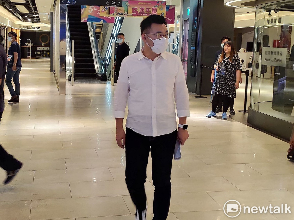國民黨主席江啟臣。 圖：黃建豪/攝