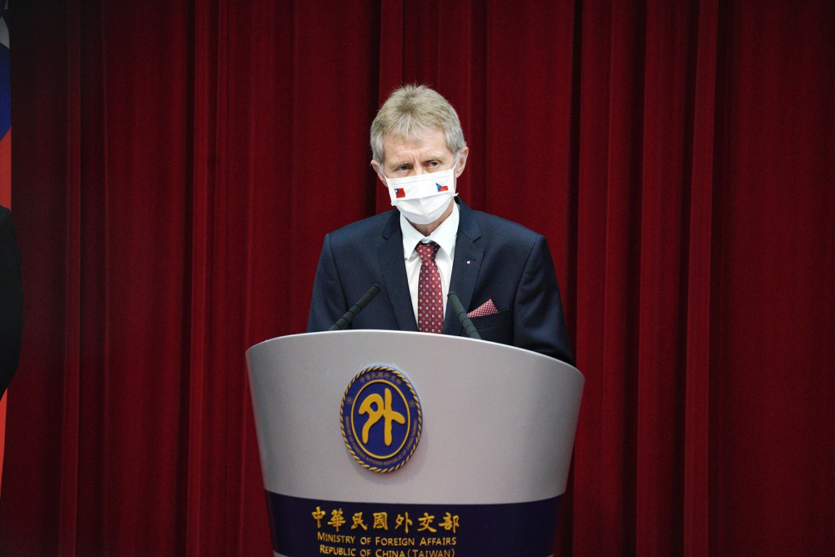 捷克議長韋德齊 圖：張良一／攝（資料照）