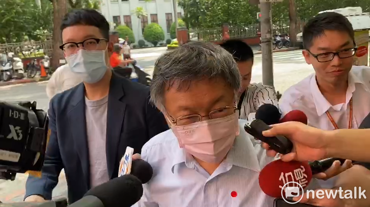 民眾黨主席柯文哲。 圖：周煊惠 ／攝