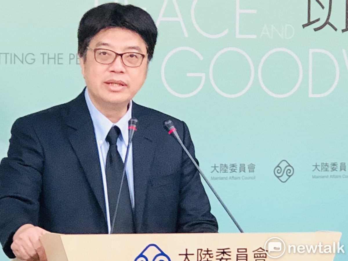 陸委會副主委兼發言人邱垂正。 圖：謝莉慧/攝